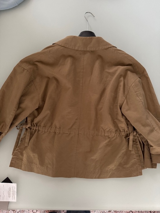 Weekend Max Mara Brown Coulis Crop Utility Jacket - Picture 3 of 4